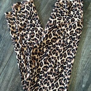 Leopard Print Women's Leggings